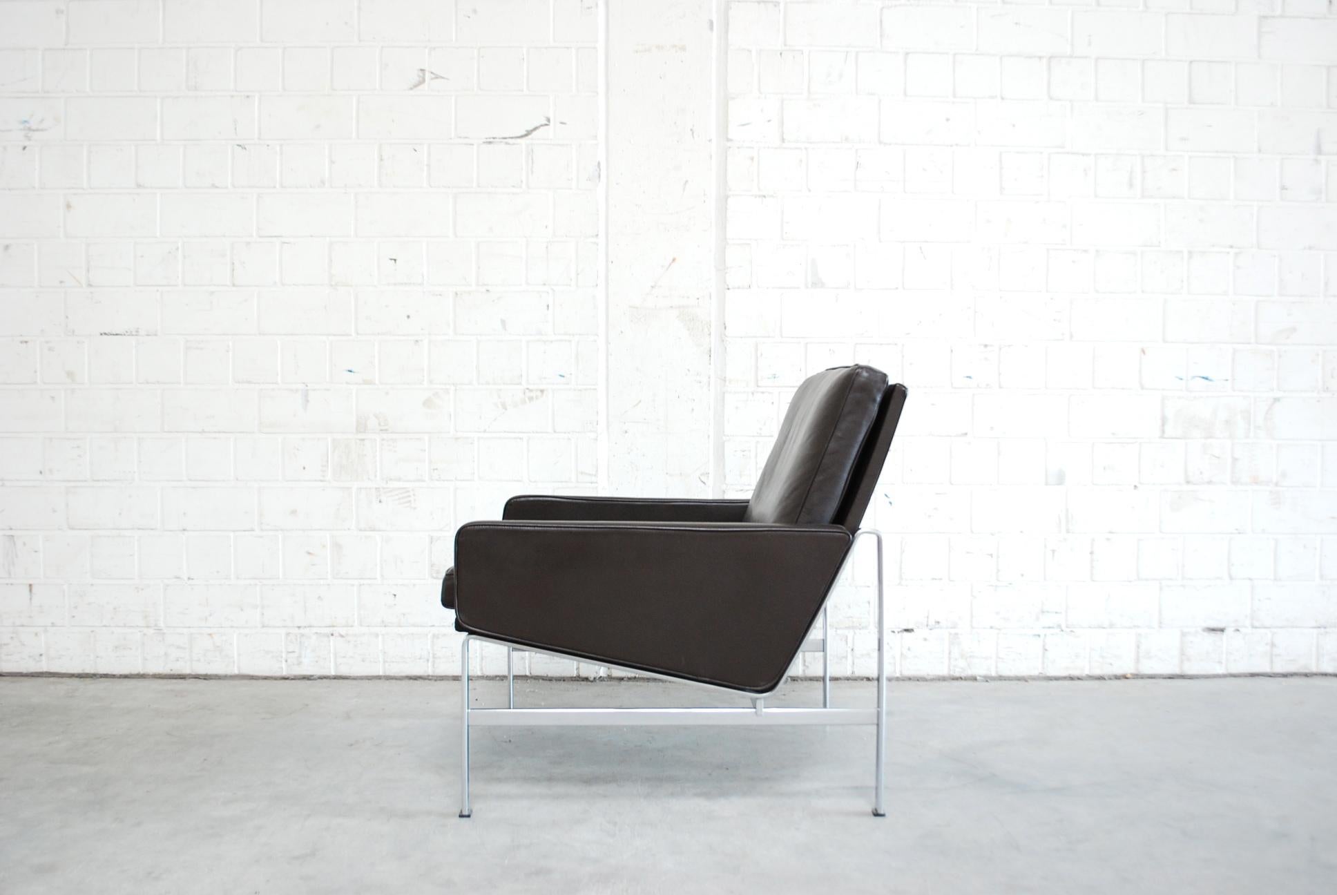 Kill International Model 6720 Lounge Chair Armchair by Kastholm & Fabricius For Sale 2