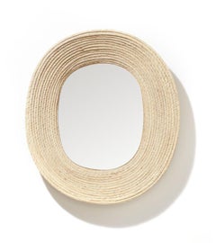 Killa Oval Shaped Mirror by Pauline Deltour