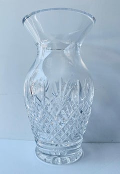 Killarney Clear Crystal Table Vase by Waterford