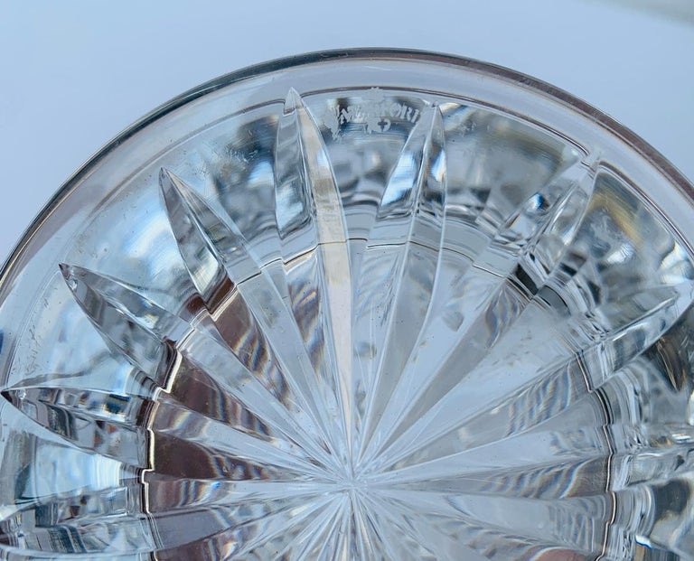 Killarney Clear Crystal Table Vase by Waterford For Sale at 1stDibs