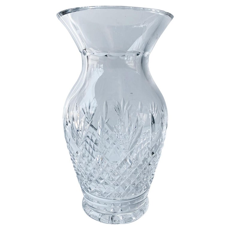 Vase de table en cristal transparent Killarney par Waterford En vente sur  1stDibs