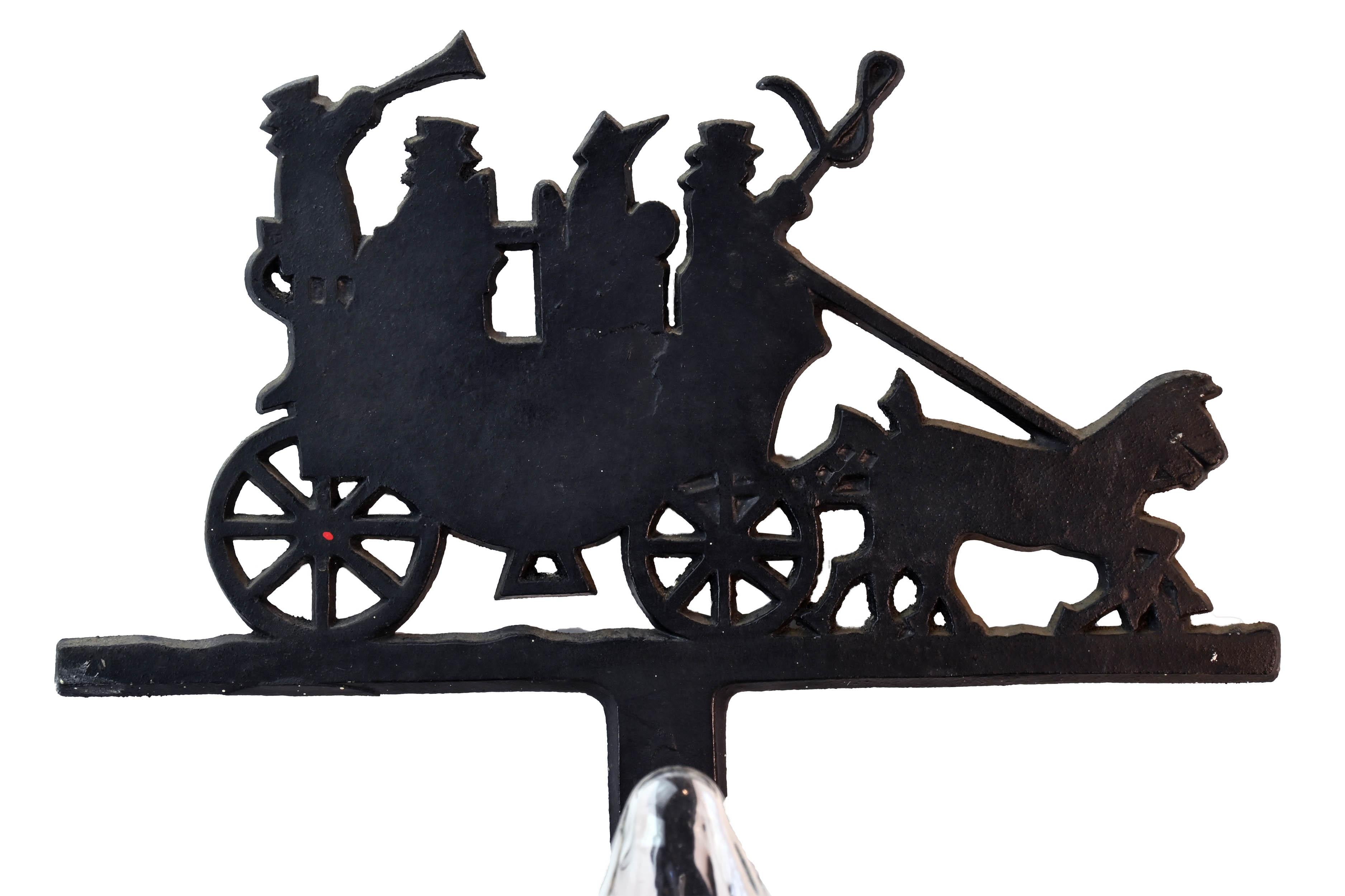 American Classical Killarney Jaunting Carriage Two Candle Sconce For Sale