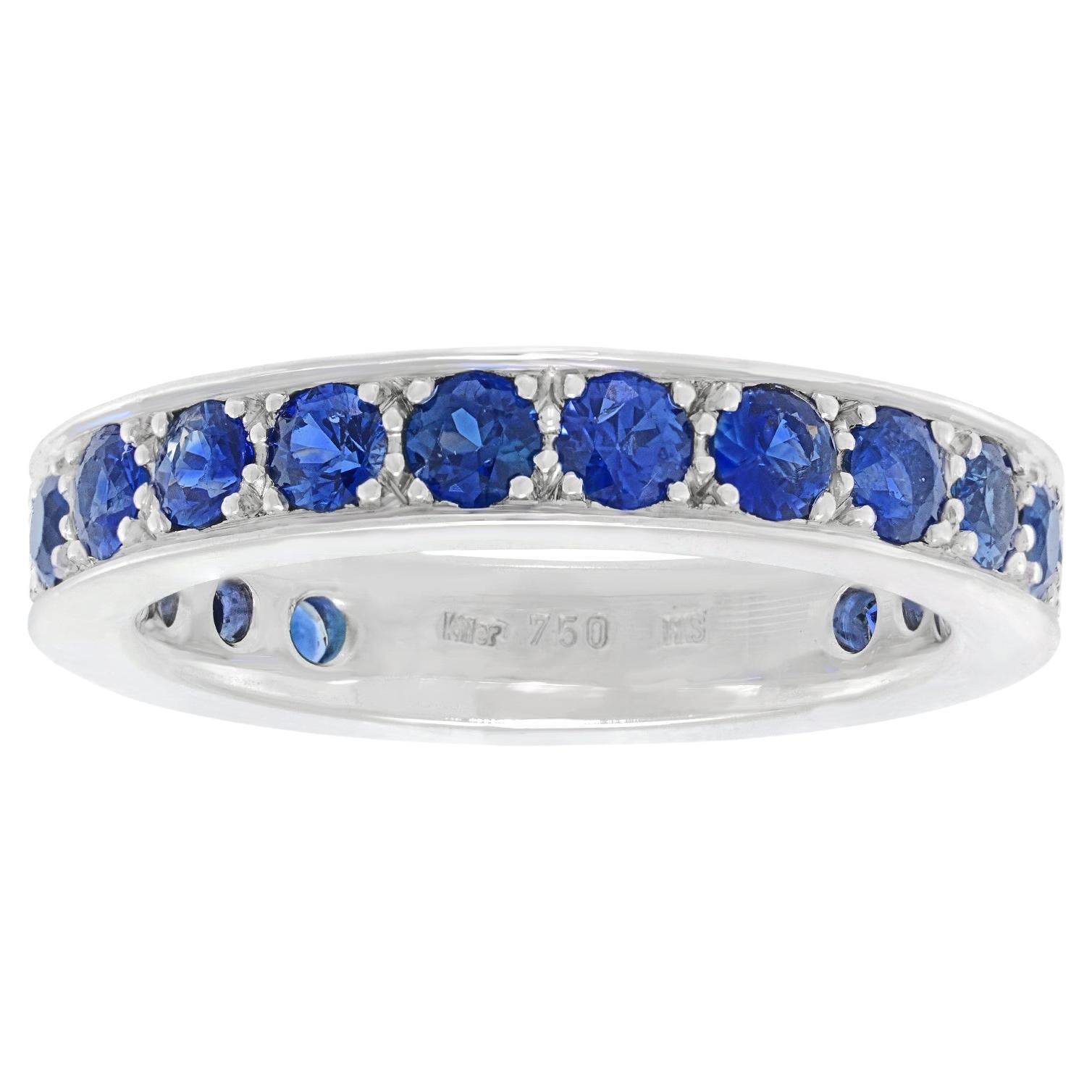 Killer Sapphire Eternity Band