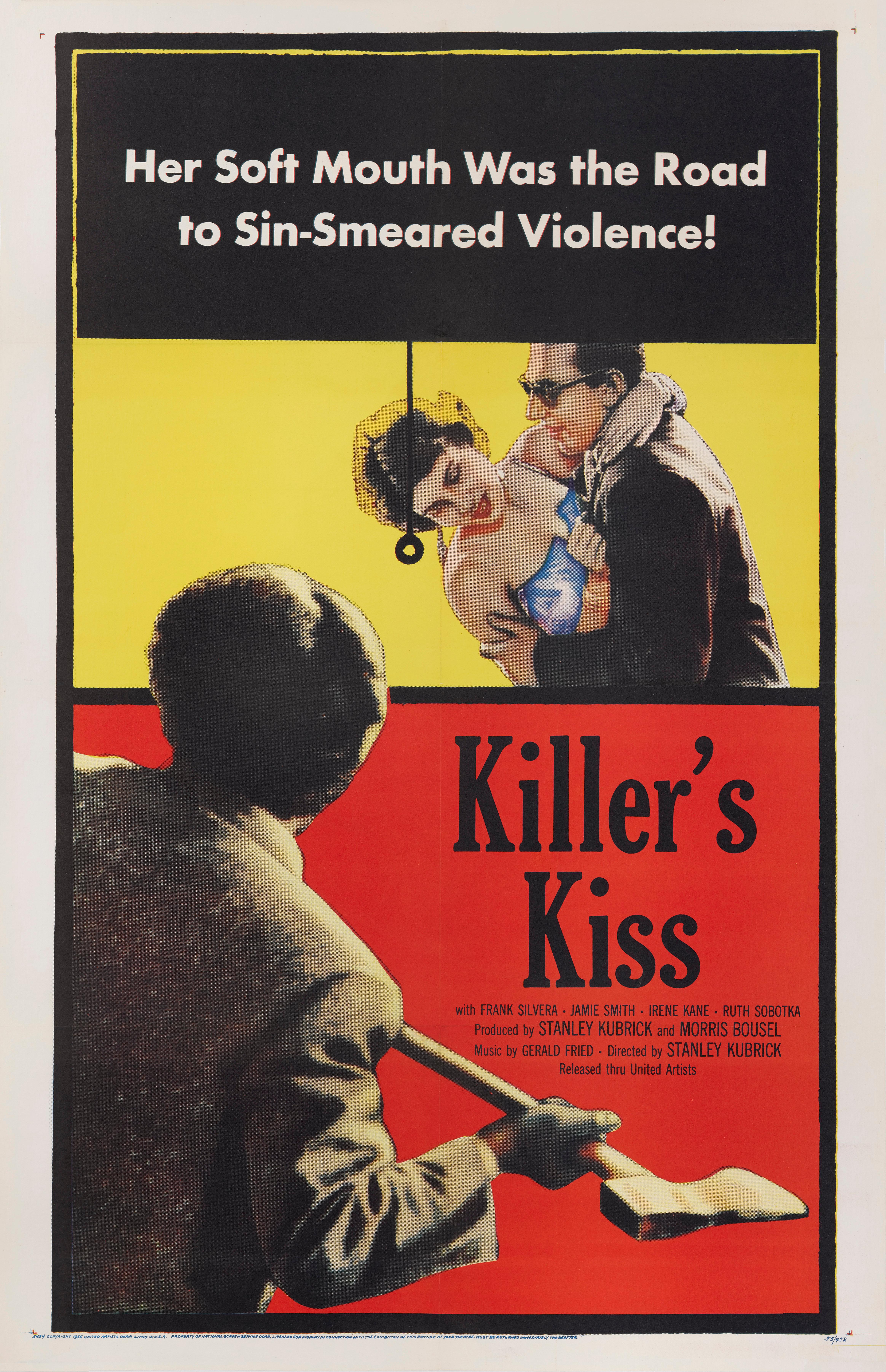 Original US film poster for Stanley Kubrick's 1955 Film Noir.
The film starred Frank Silvera and Jamie Smith.
This poster is conservation linen backed and would be shipped rolled in a strong tube.