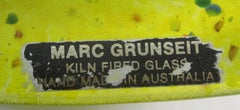 Kiln Fired Art Glass Charger