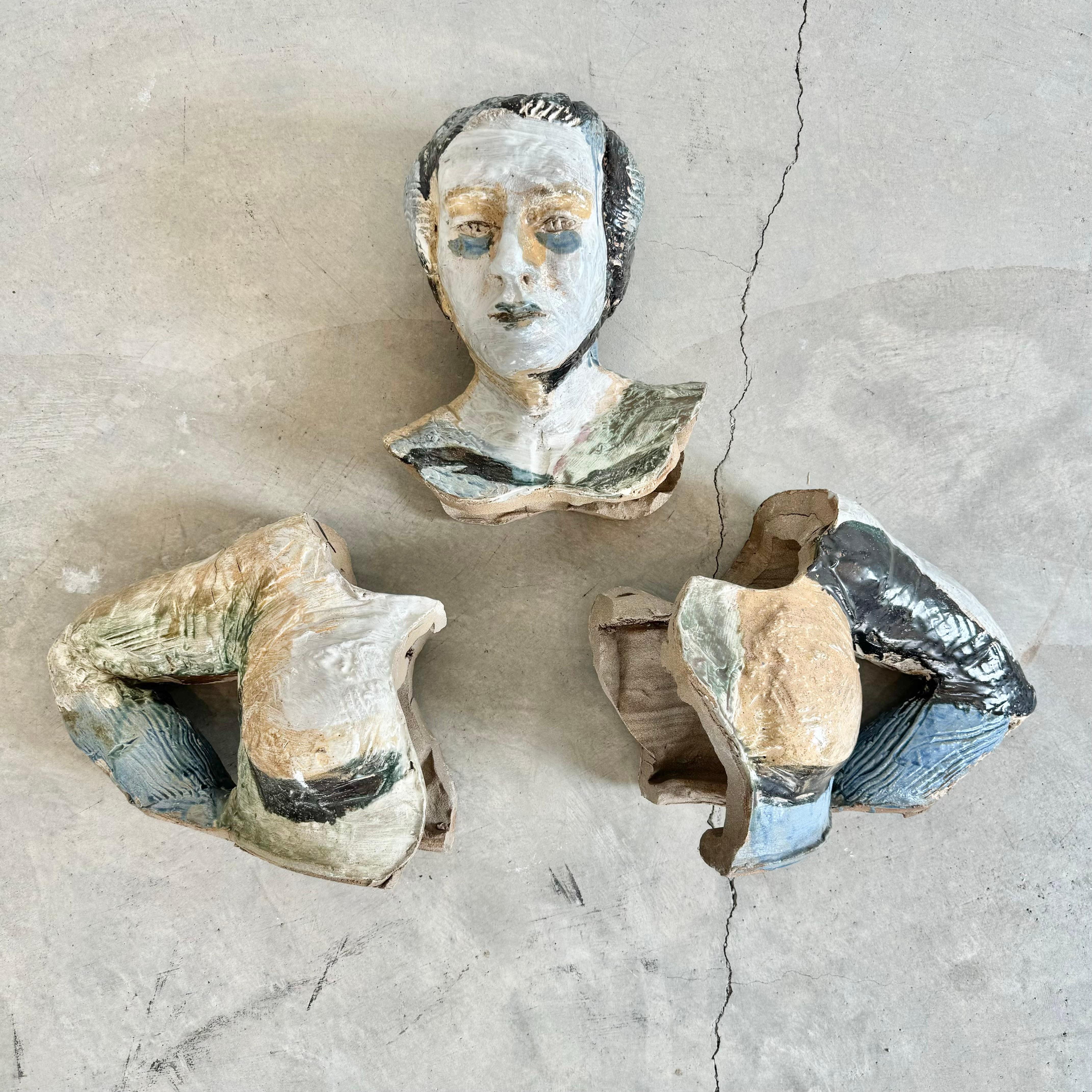 Escultura de arcilla cocida de una mujer, años 80 EE.UU. en venta 10