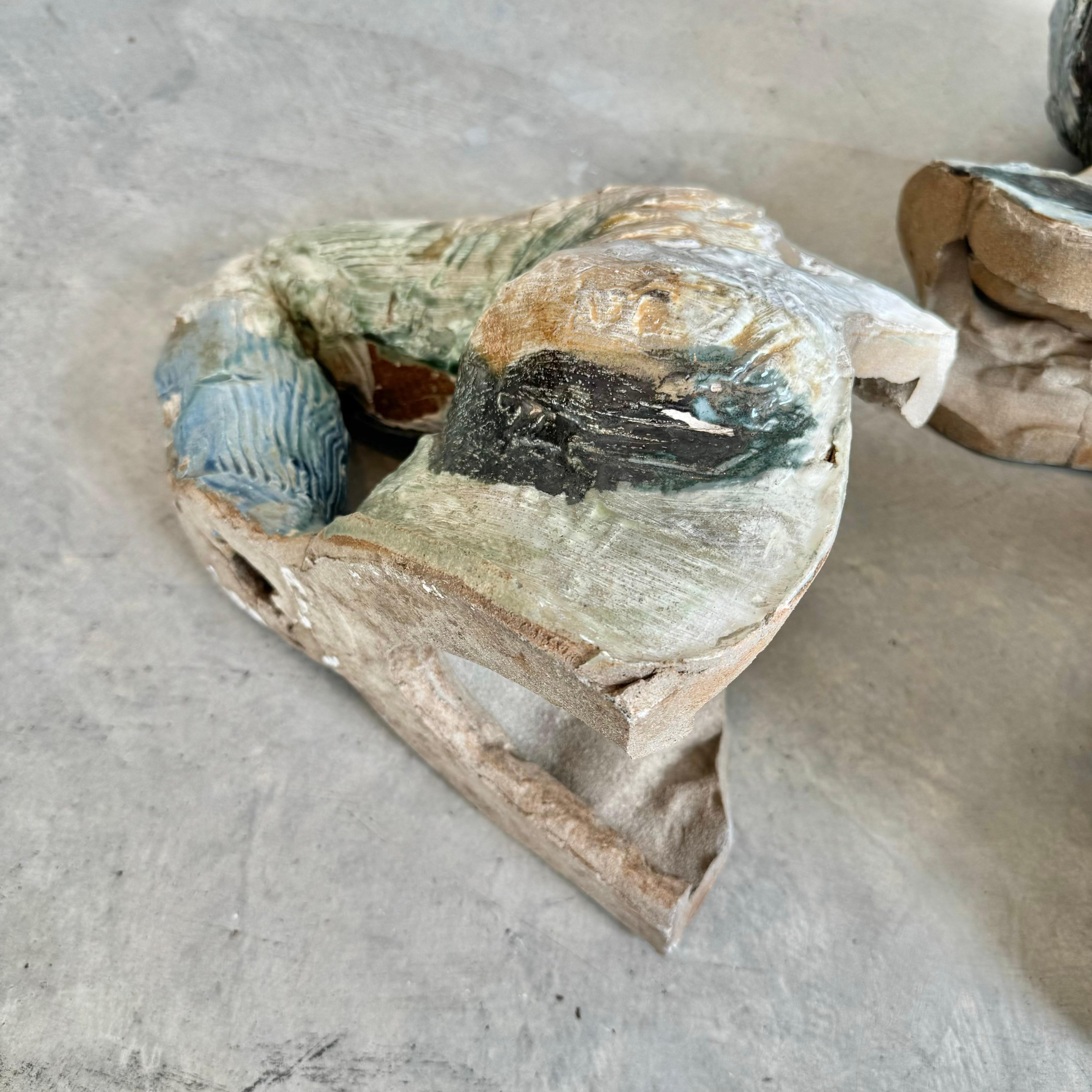 Escultura de arcilla cocida de una mujer, años 80 EE.UU. en venta 11