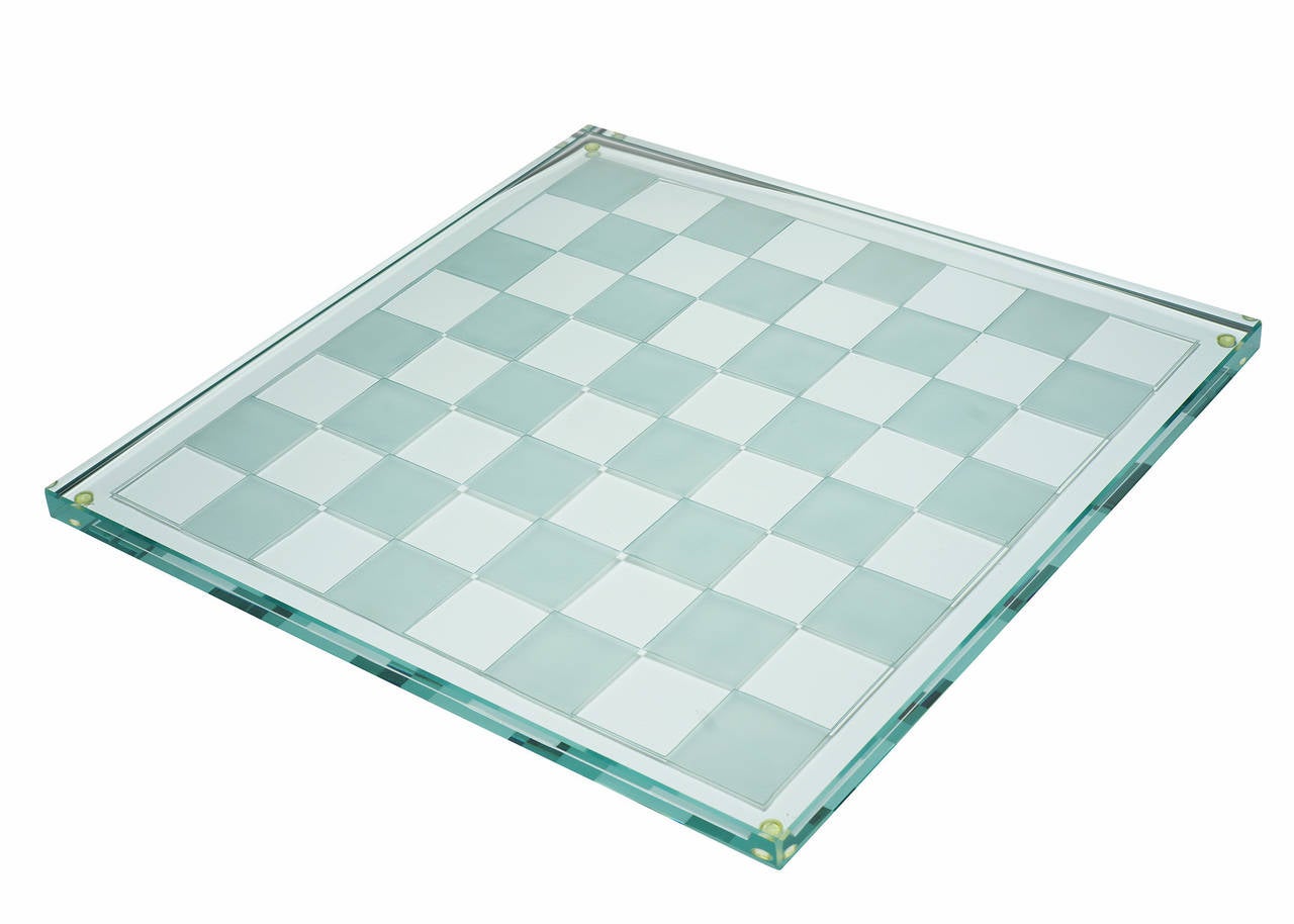 glass chess sets