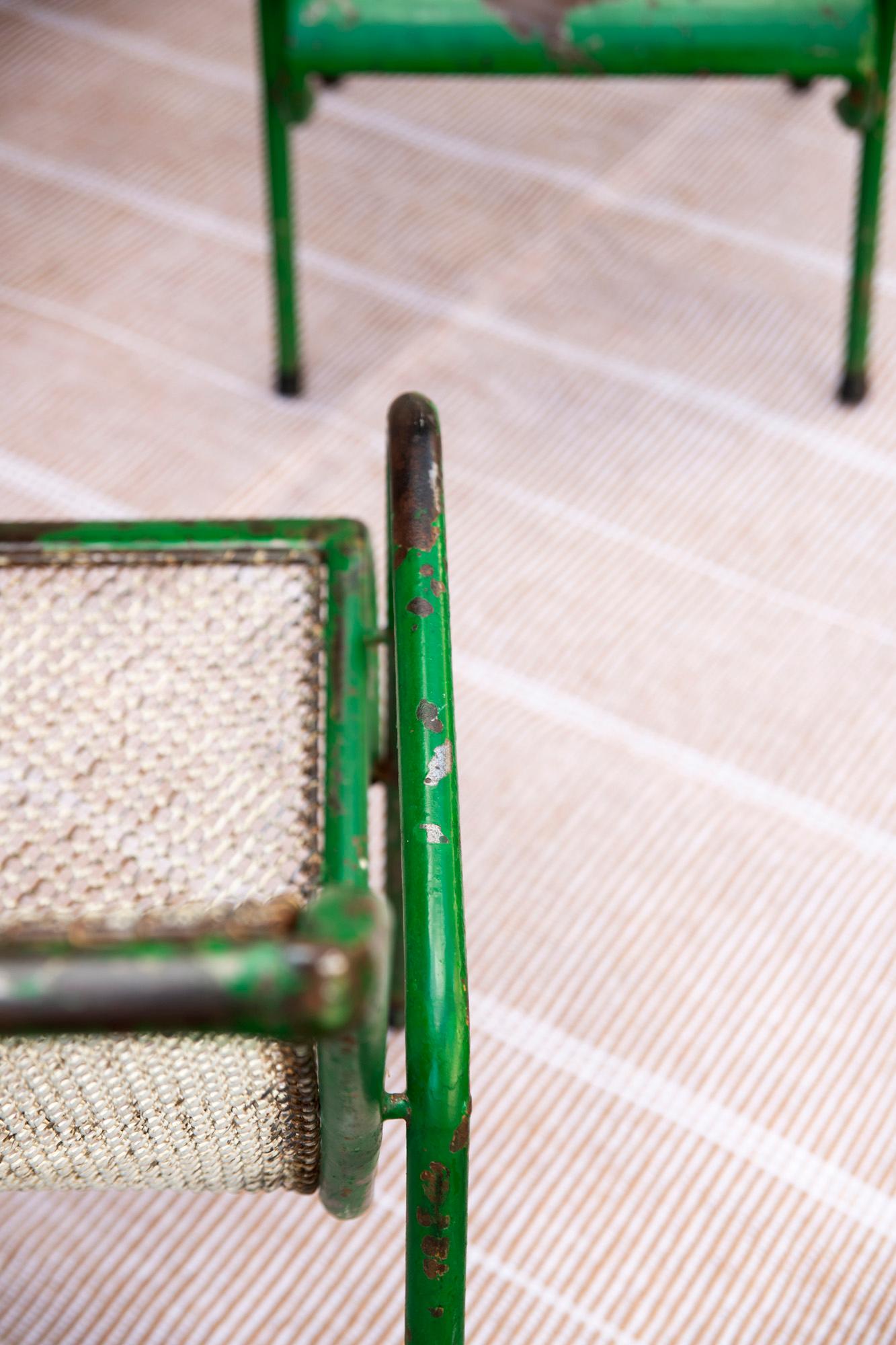 Hand-Woven Modern Handwoven Polypropylene Outdoor Rug Carpet Bambu Beige For Sale