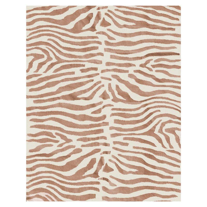 Berber Zebra Rug Vintage Zebra Skin Rug at 1stDibs