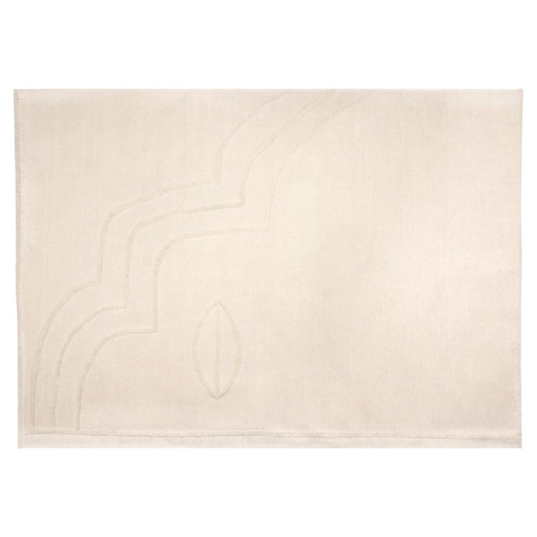 Contemporary Flat-Weave and High Pile Handwoven Wool Kilim Rug Bitcoin ...