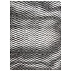 Modern Handwoven Paddle dhurrie Wool Rug in Black and White Snow Small Pattern
