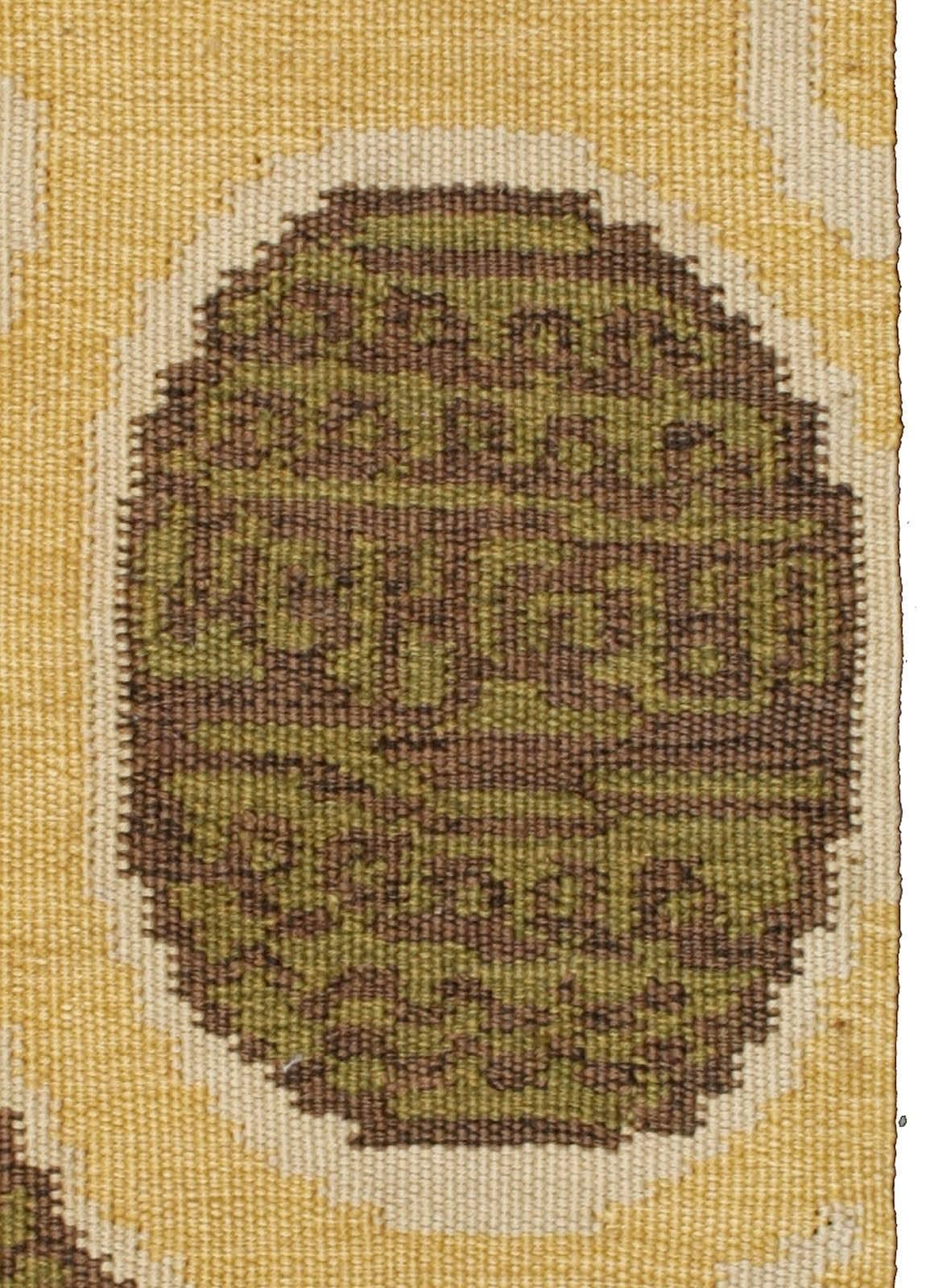 Indian Kim Alexandriuk Tattoo Relief Hand Knotted Wool Rug for Doris Leslie Blau For Sale