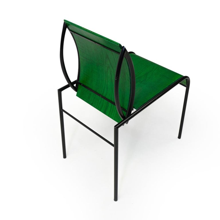 Kim Chair by Michele de Lucchi for Memphis-Milano, 1980s In Good Condition For Sale In Renens, CH