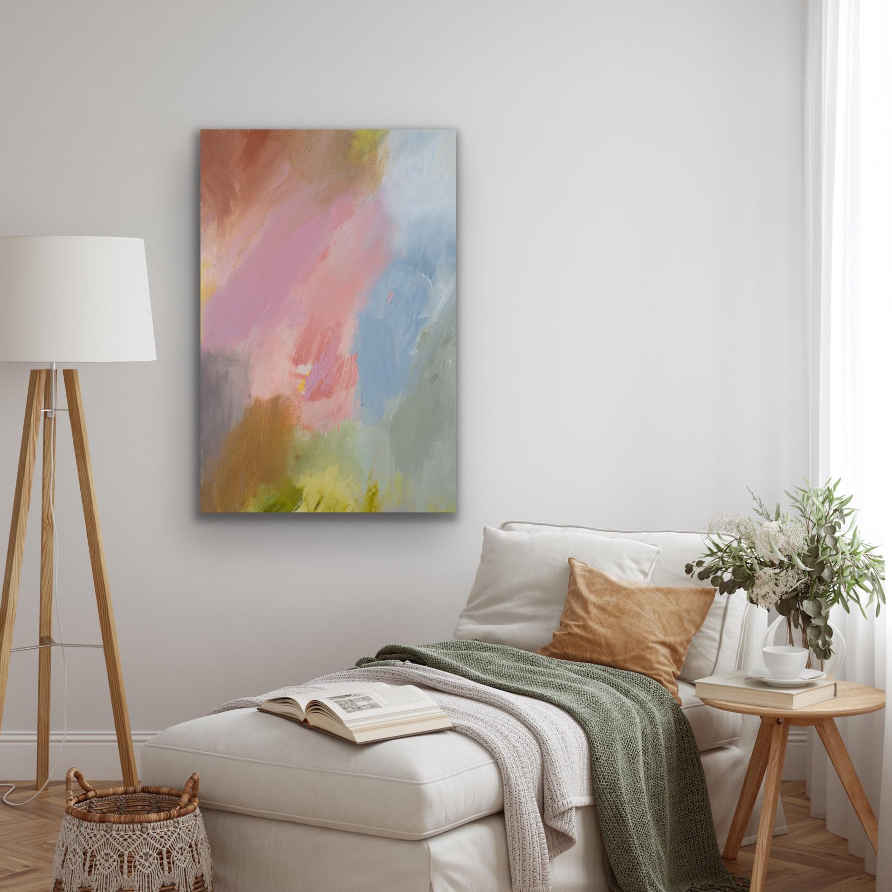 Dare to Dream, Original Contemporary Abstract Painting For Sale 1