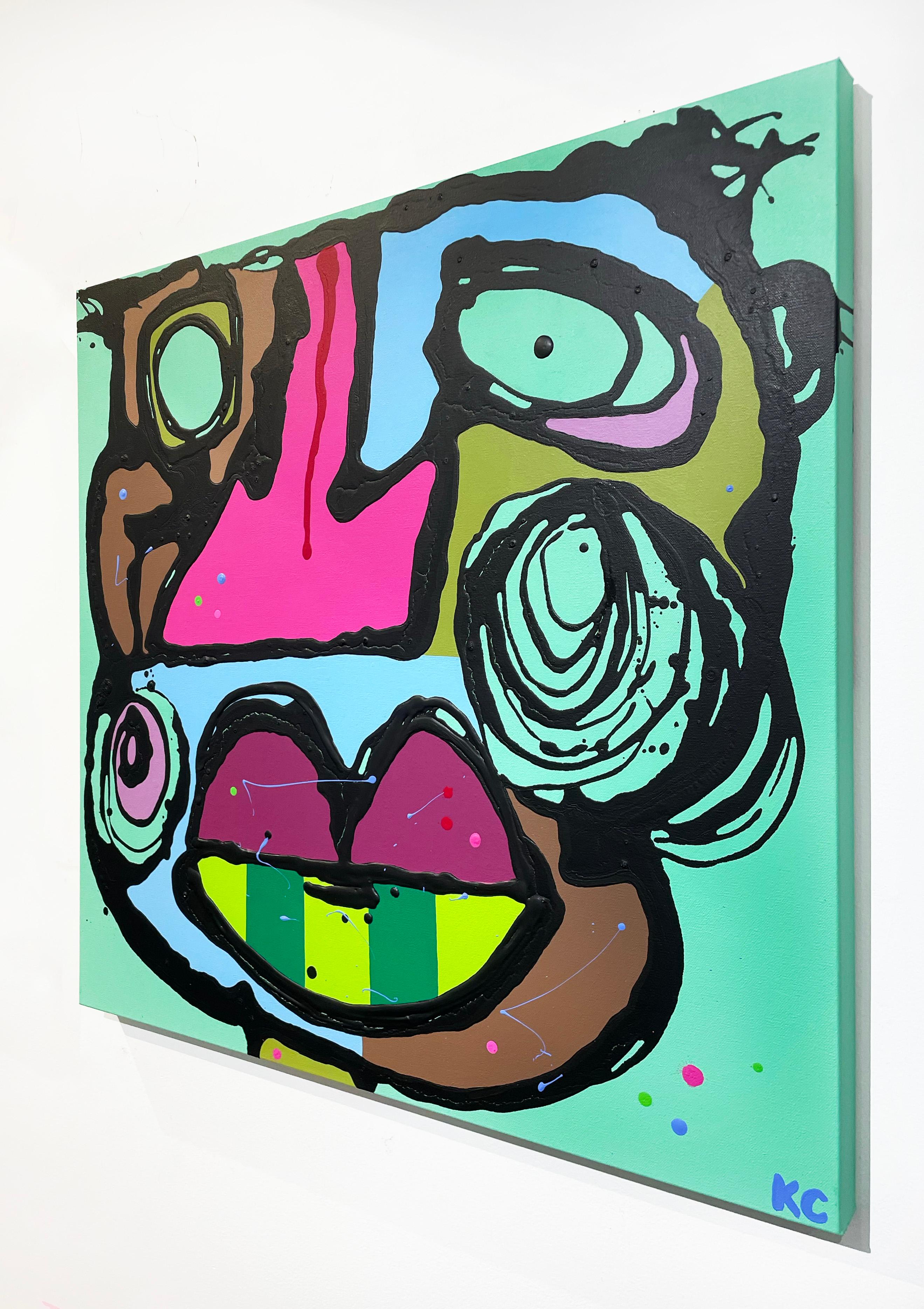 Jack (Zeitgenössisch), Painting, von Kim Cooper
