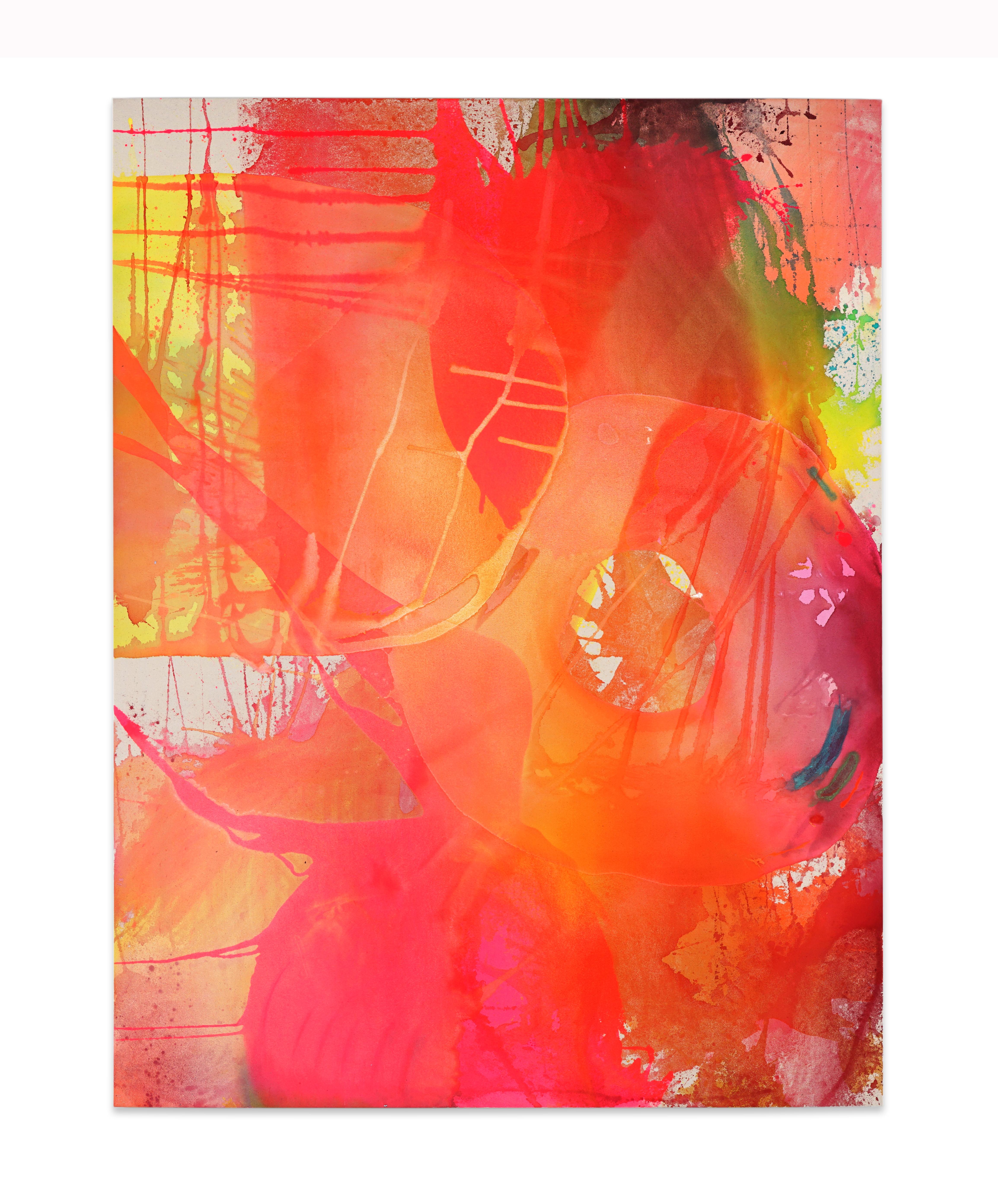 Abstract Painting Kim DeJesus - Les vœux du sablier