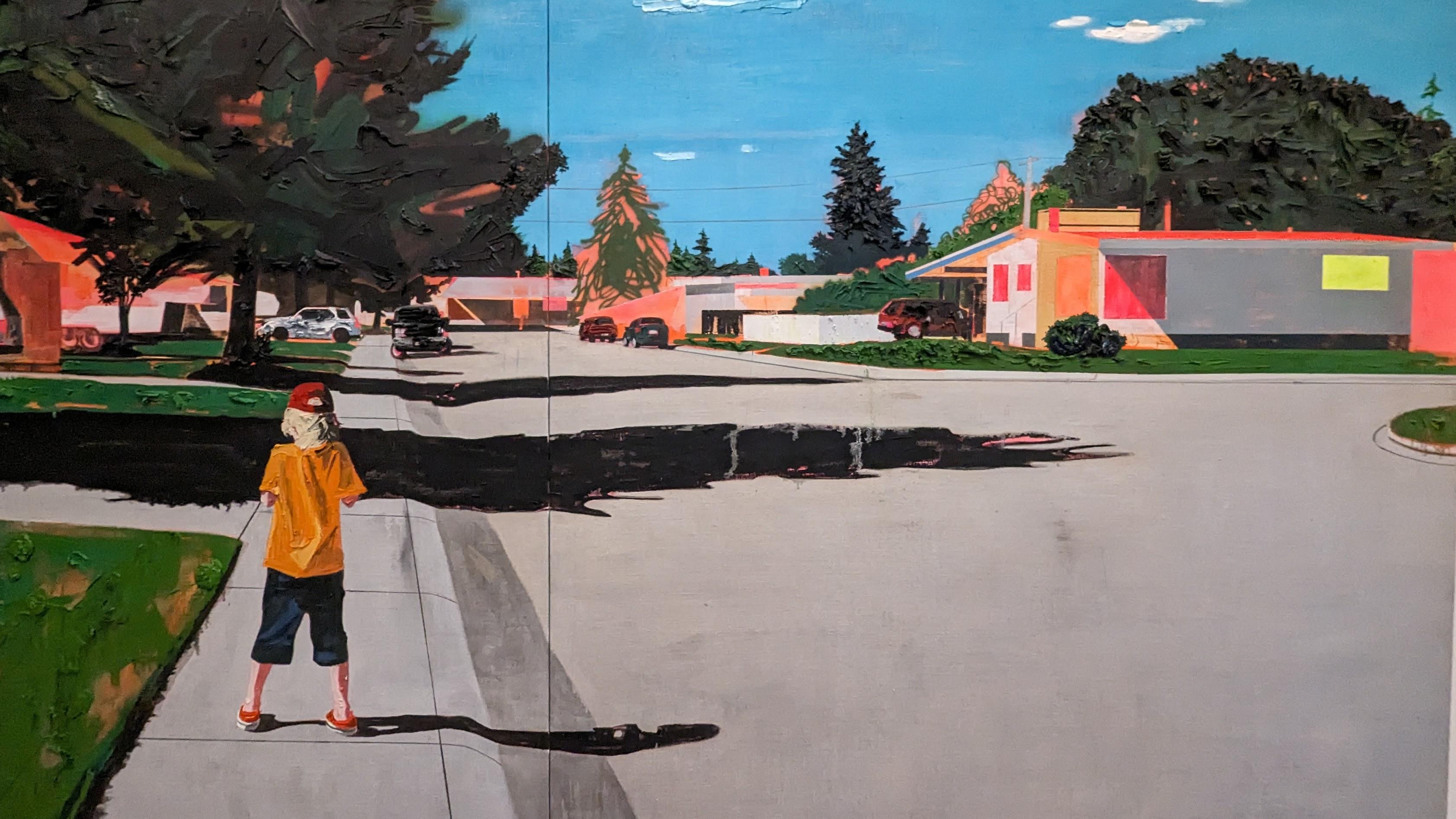 3ª Avenida - Painting Impresionista abstracto de Kim Dorland
