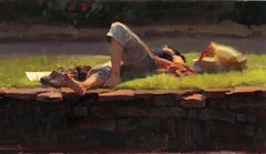 "Summer Repose", Oil Painting
