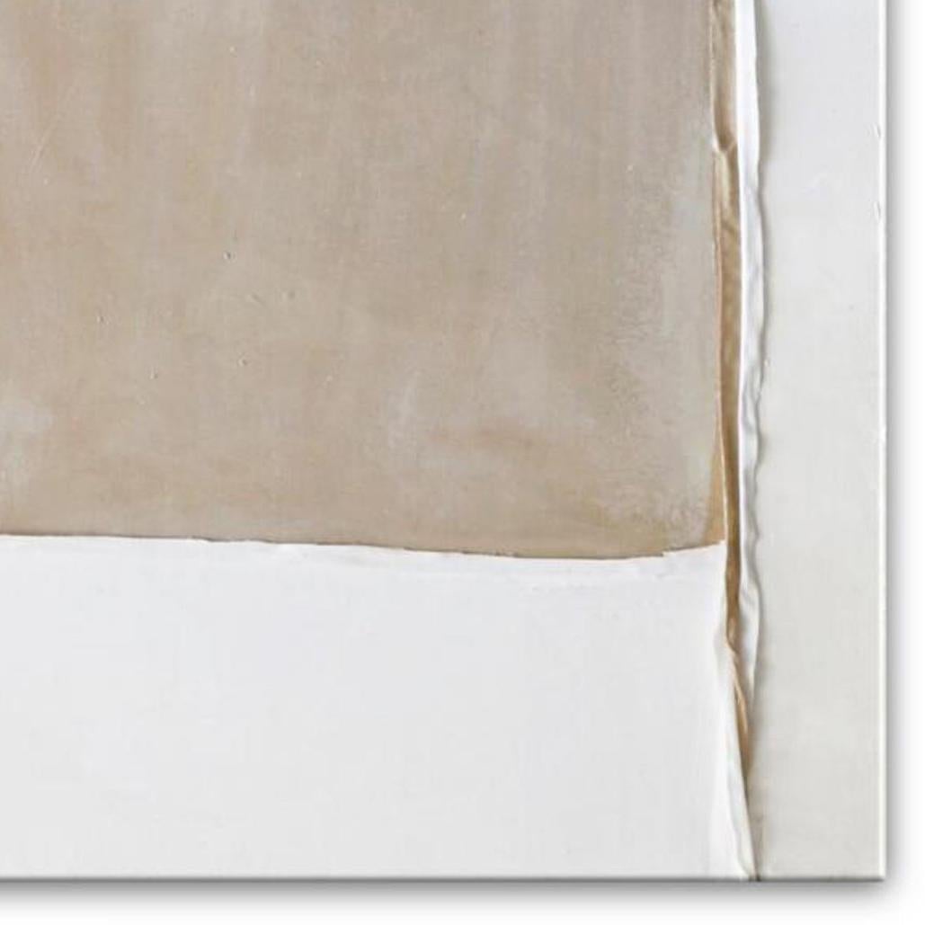 COLLAGE BIANCO I (Minimalistisch), Painting, von Kim Fonder