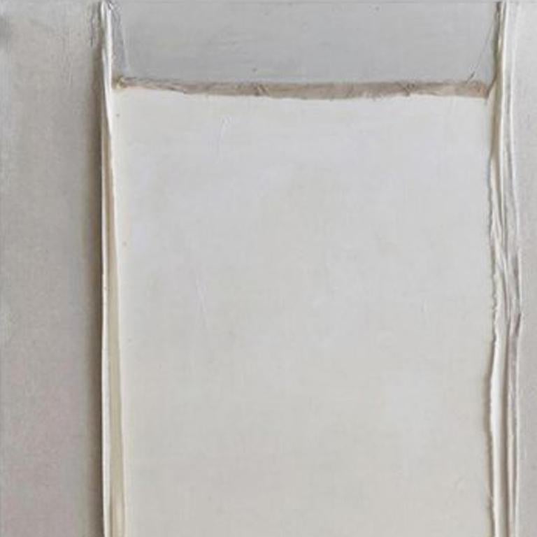 COLLAGE BIANCO II - Painting by Kim Fonder
