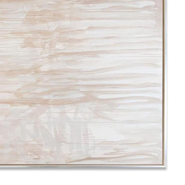 ETNOGRAFICA 30 - Beige Abstract Painting by Kim Fonder