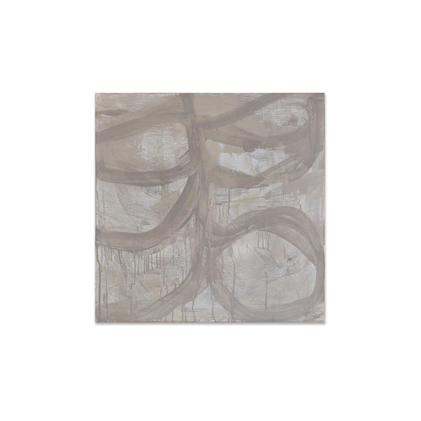 Kim Fonder Abstract Painting - ETNOGRAFICA BLANC XXIIIB