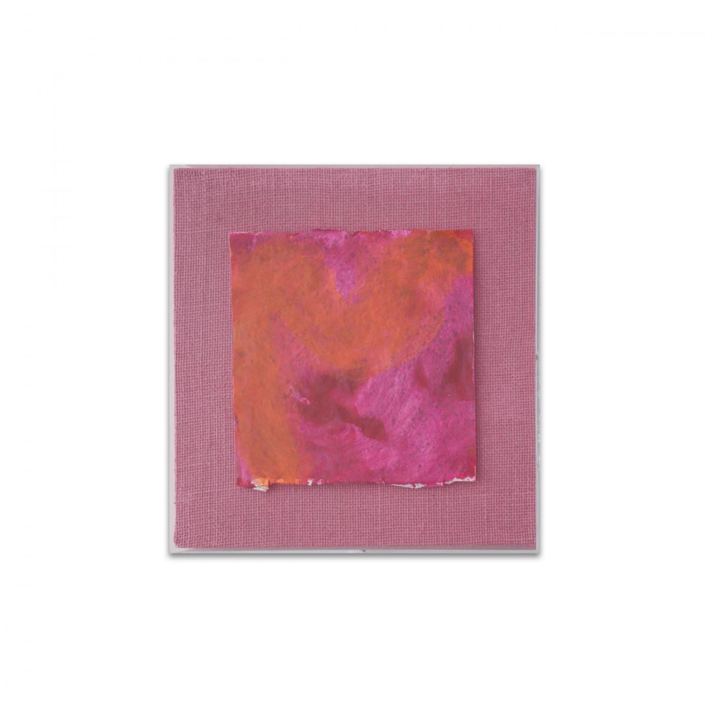 Kim Fonder Abstract Painting - ETNOGRAFICA MAGENTA I