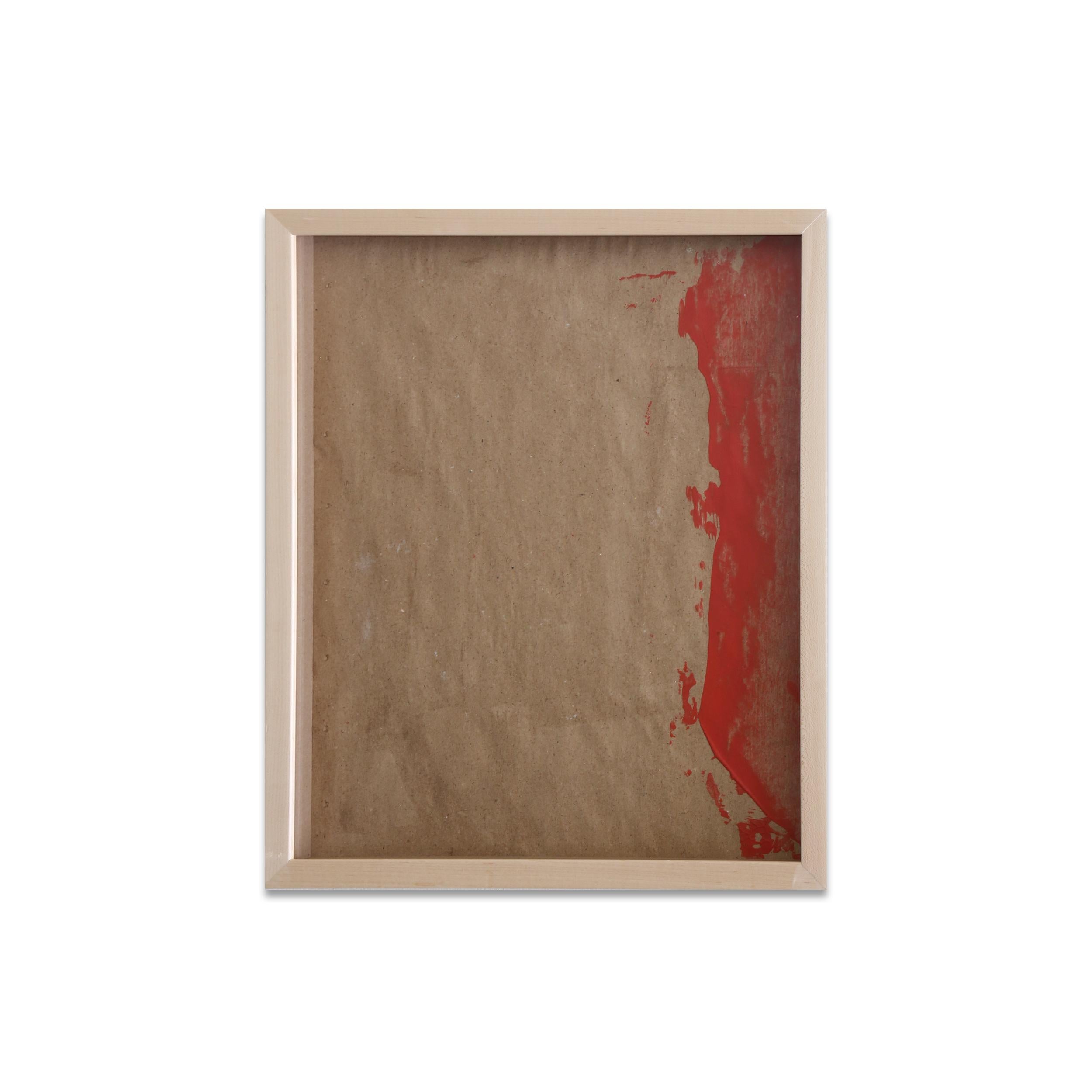 ETNOGRAFICA ROSSO II - Mixed Media Art di Kim Fonder