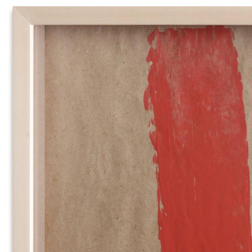 ETNOGRAFICA ROSSO III - Painting di Kim Fonder
