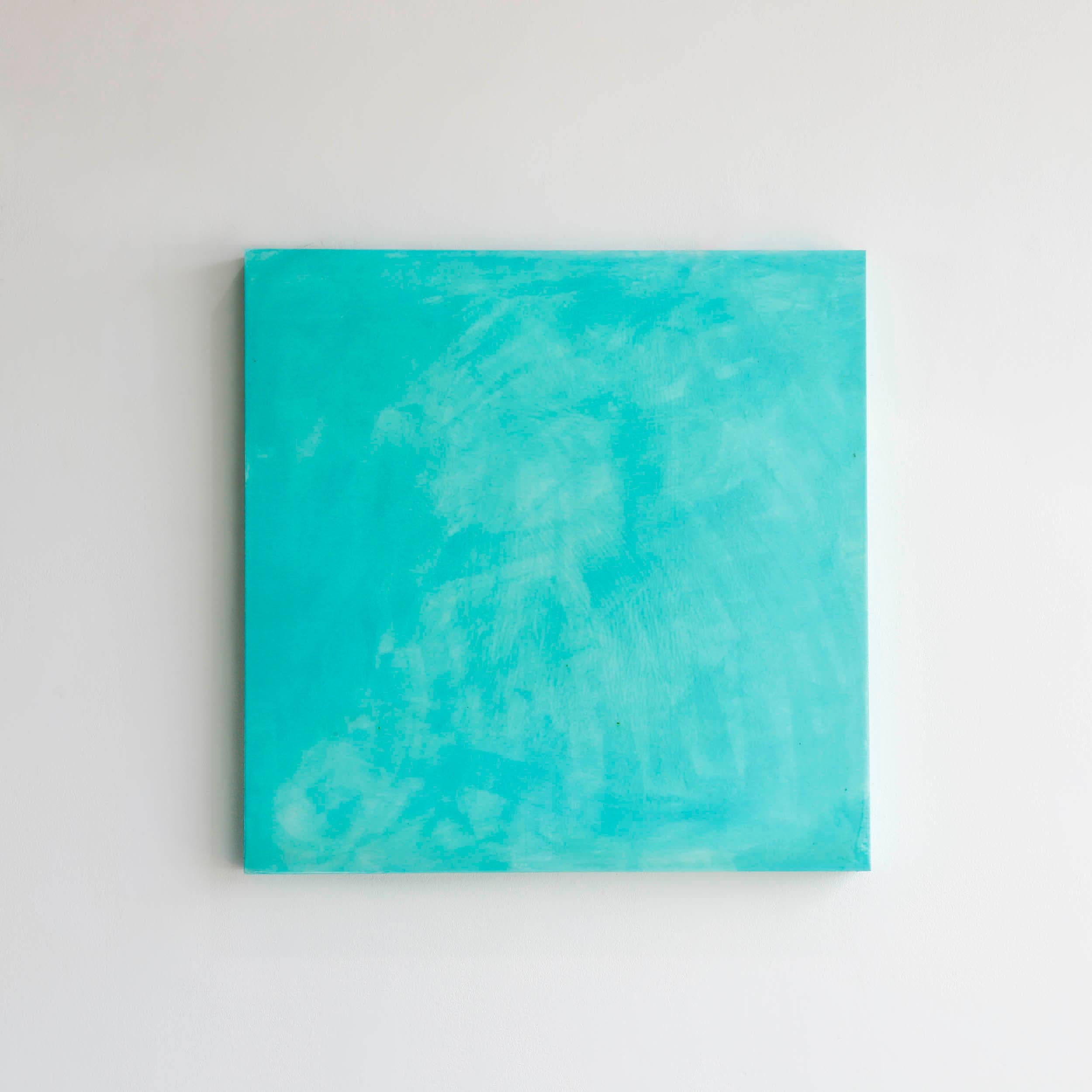 Fasci Di Luce Su Legno Giada - Mixed Media Art by Kim Fonder