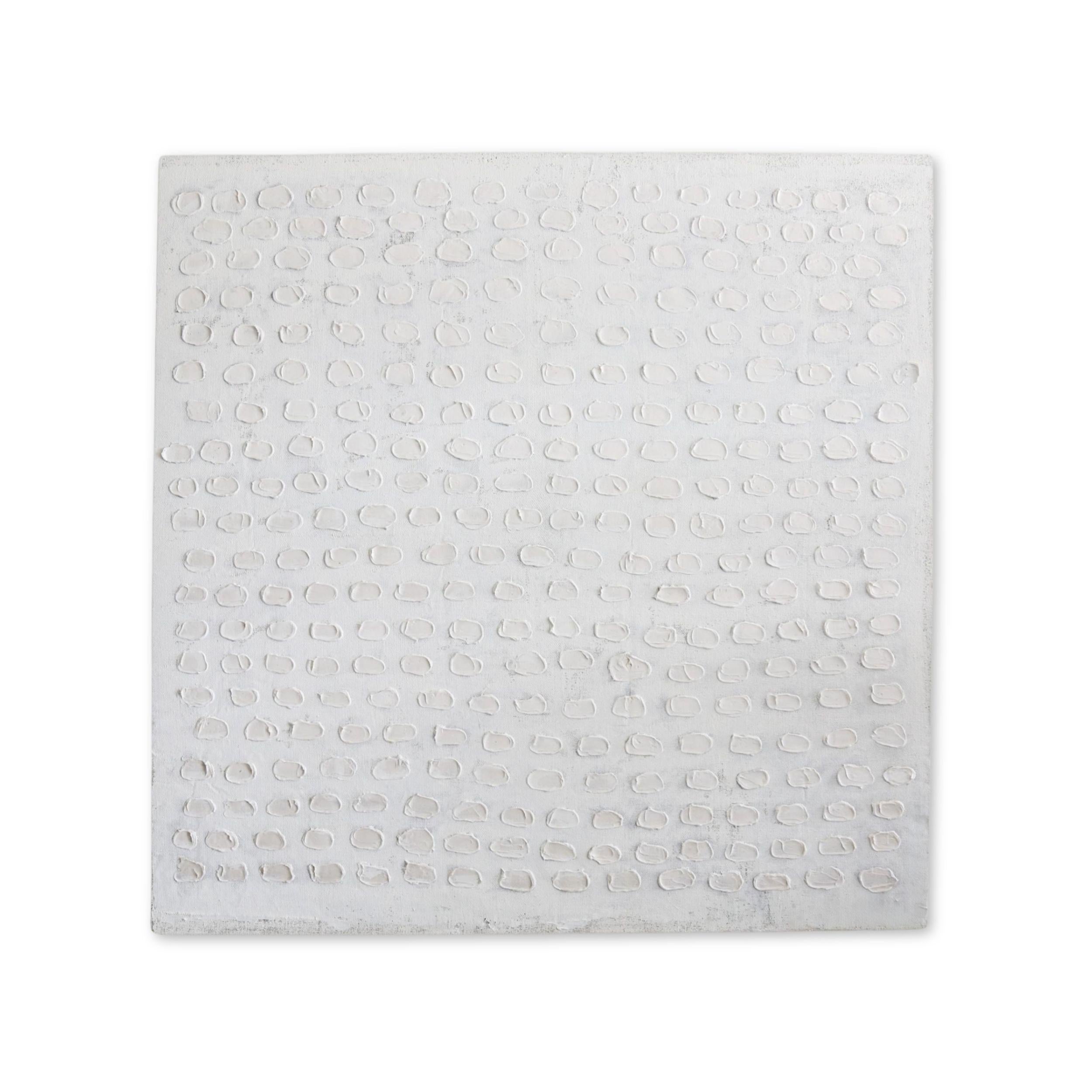 Abstract Painting di Kim Fonder - Collage Bianca Perla VII per VII