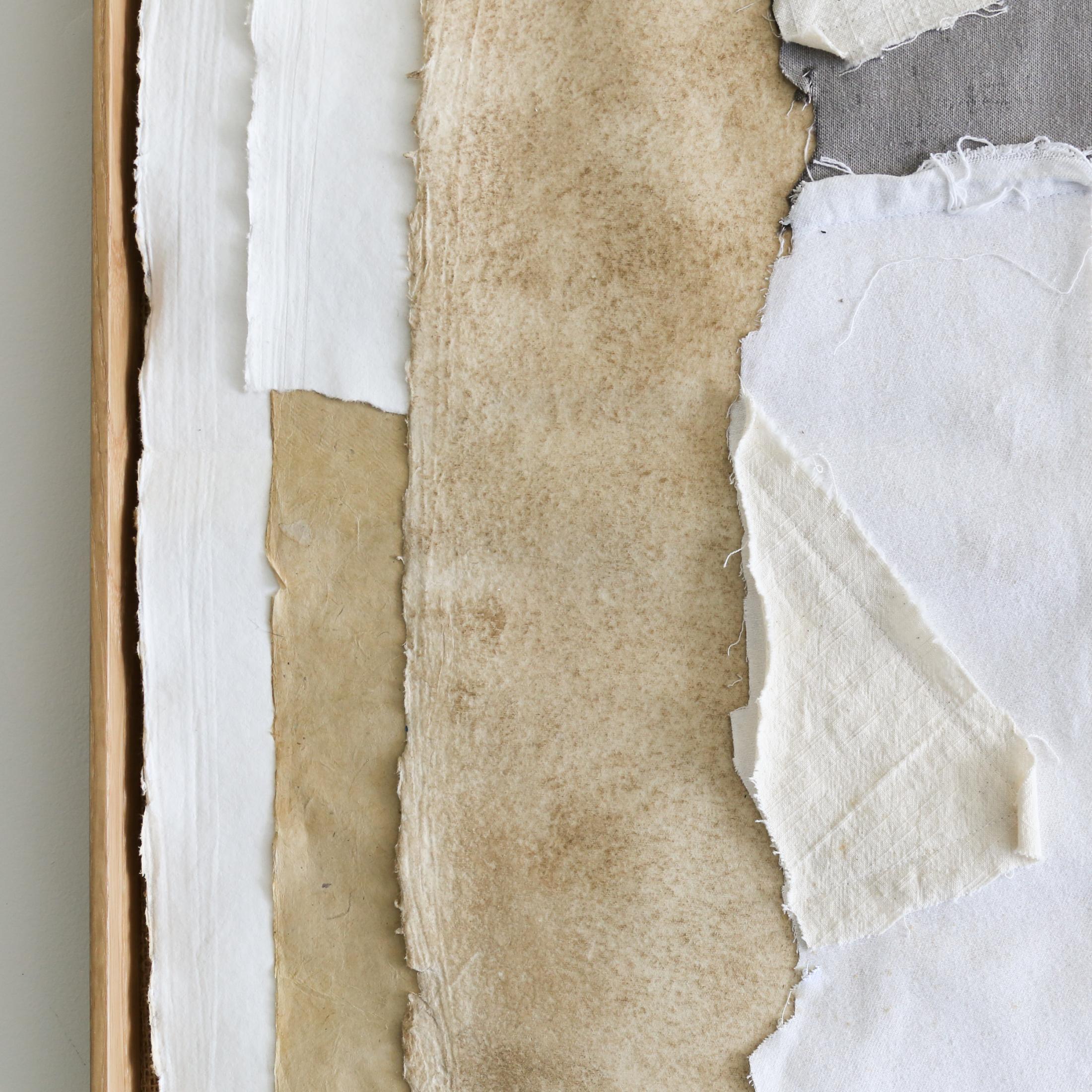 Collage n. 2 - Painting Astratto di Kim Fonder