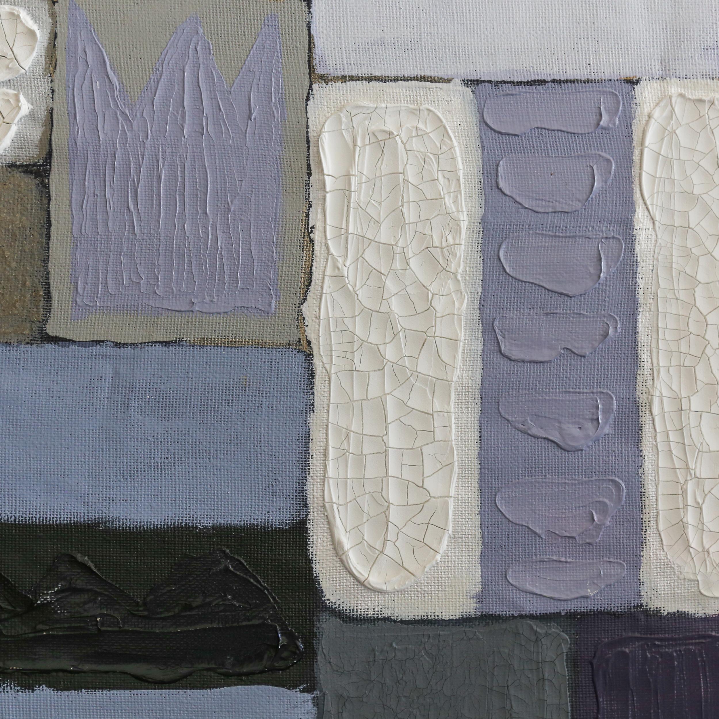 Studio Indaco - Abstract Painting Grigio di Kim Fonder