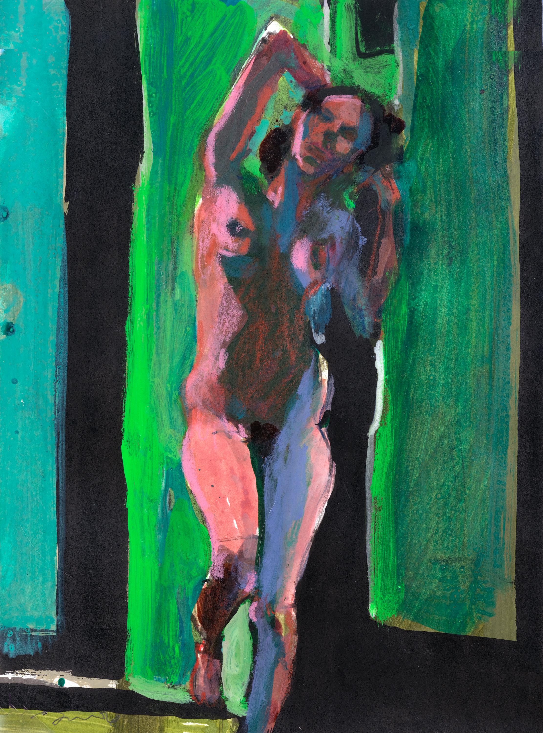 Greene & Greeneene - Mixed Media Art de Kim Frohsin