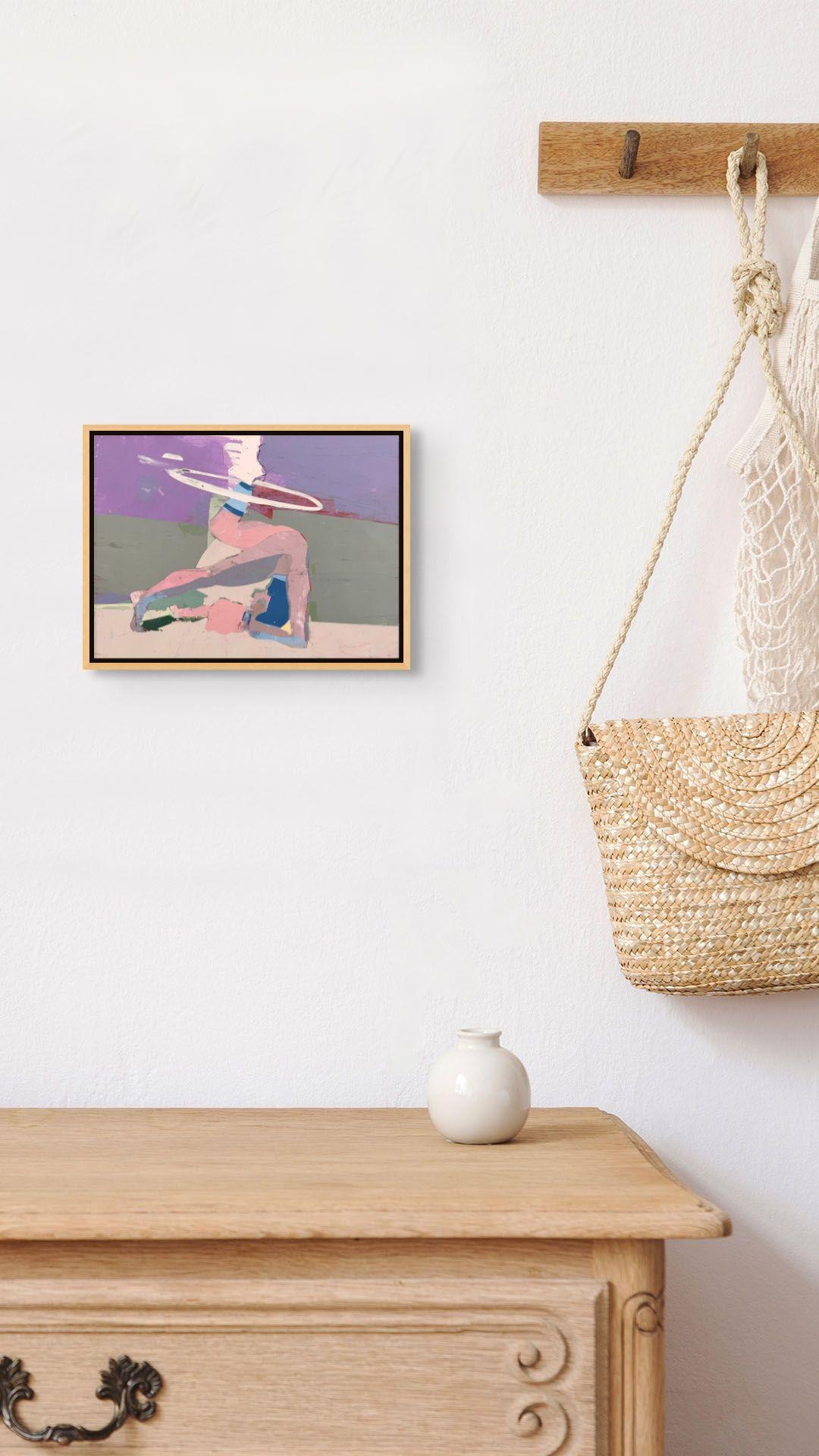 Inversione Hula Hoop - Painting di Kim Frohsin