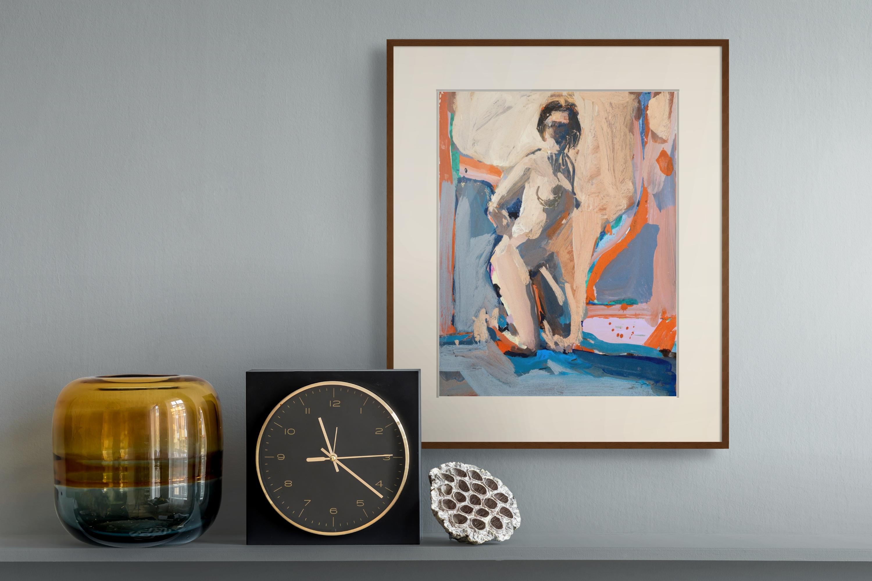 California visual artist Kim Frohsin is unsurpassed in her depictions of figures, mostly female, usually in paintings that are intimate in size and scale. All of her work, whether representational or figurative, results from her interactions with