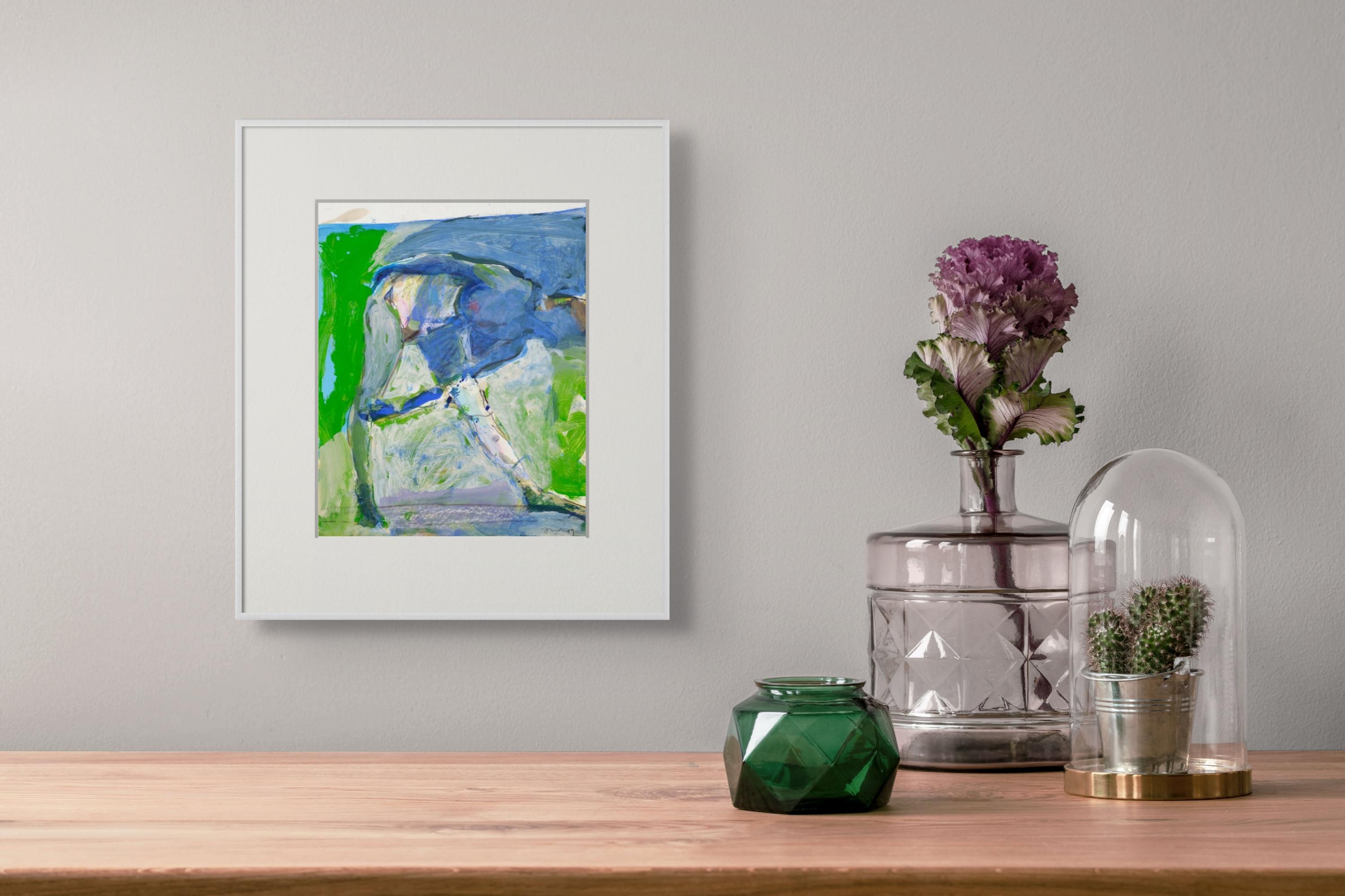 Over and Out - Contemporary Mixed Media Art by Kim Frohsin