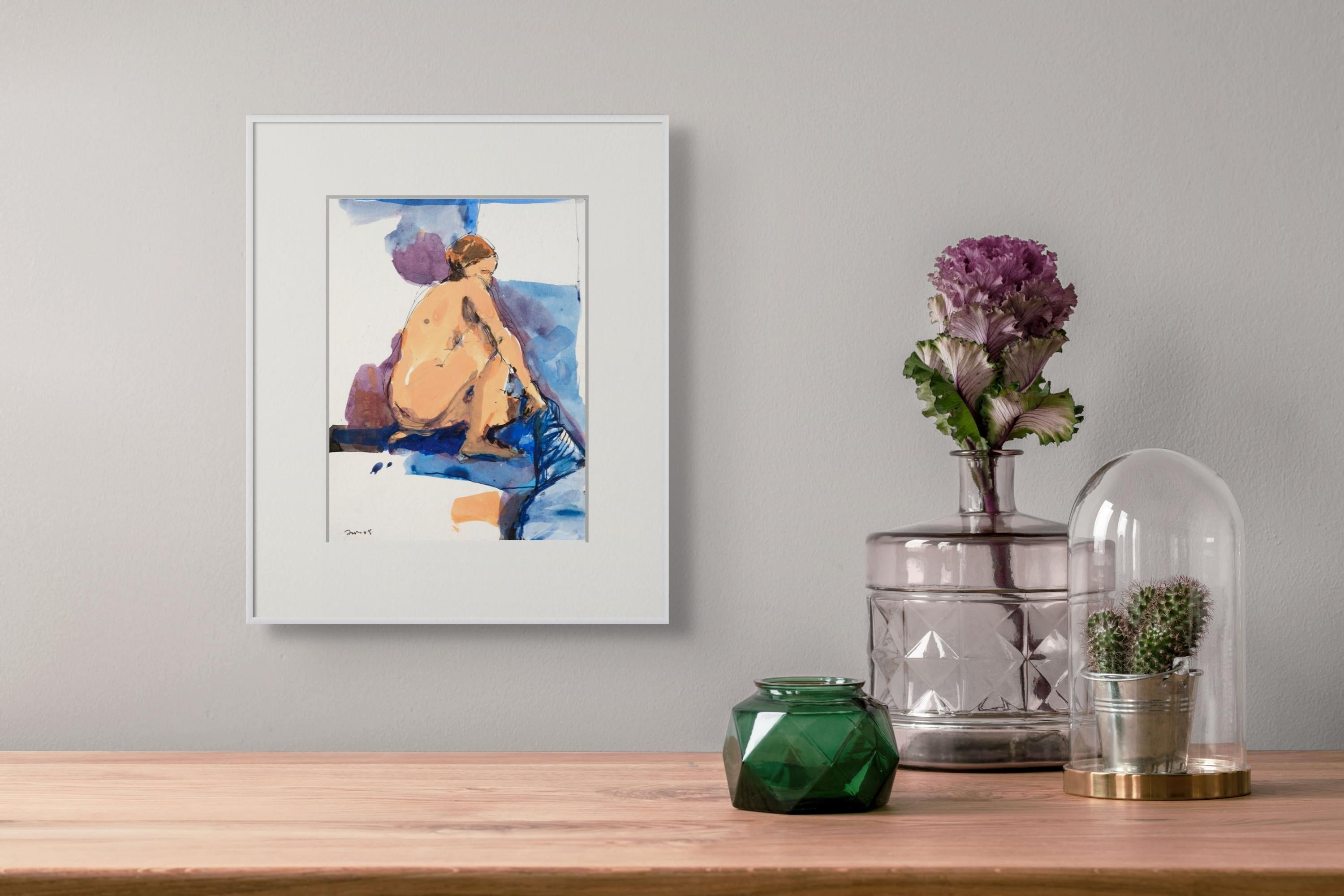 Signe Braids & Tension - Contemporary Mixed Media Art by Kim Frohsin
