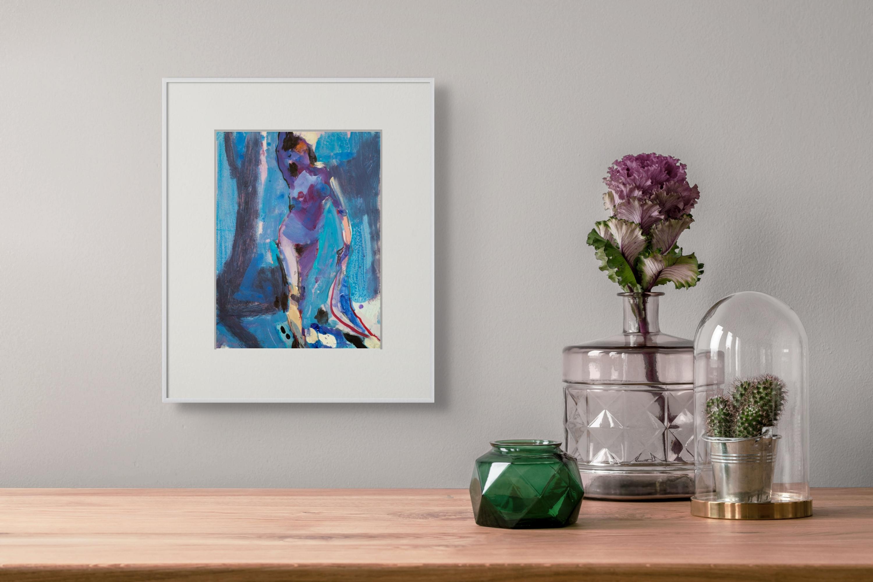 A Wisp of Fabric - Contemporary Mixed Media Art by Kim Frohsin