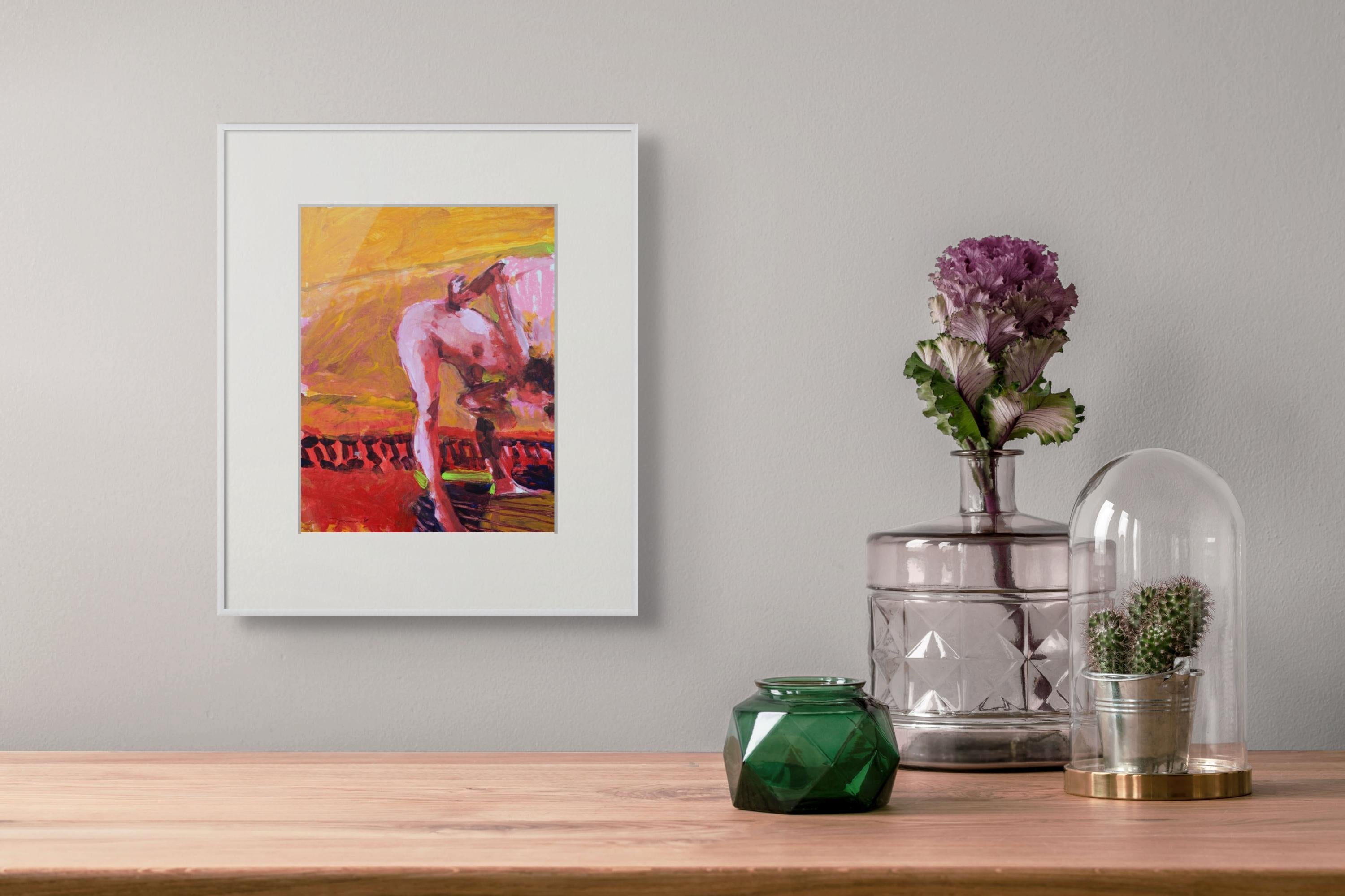 La chaleur d'un jour - Contemporain Mixed Media Art par Kim Frohsin
