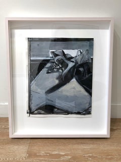 Chaussures de combat  / nature morte peinture à la chaussure