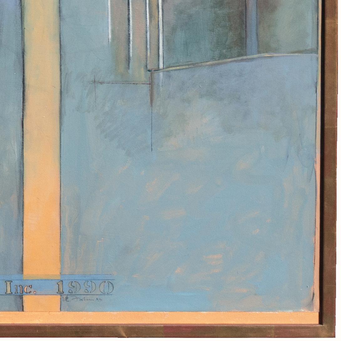 Signé en bas au centre 