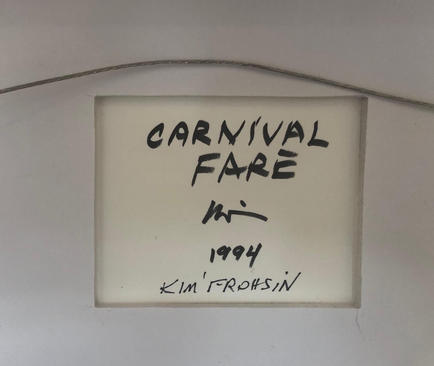 Carnival Faire / 1994 importante dipinto figurativo in vendita 2