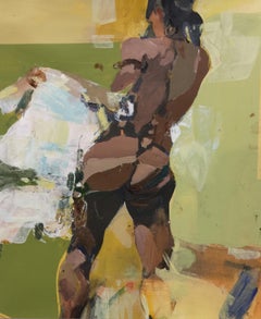 Ink Nude Drawings and Watercolours