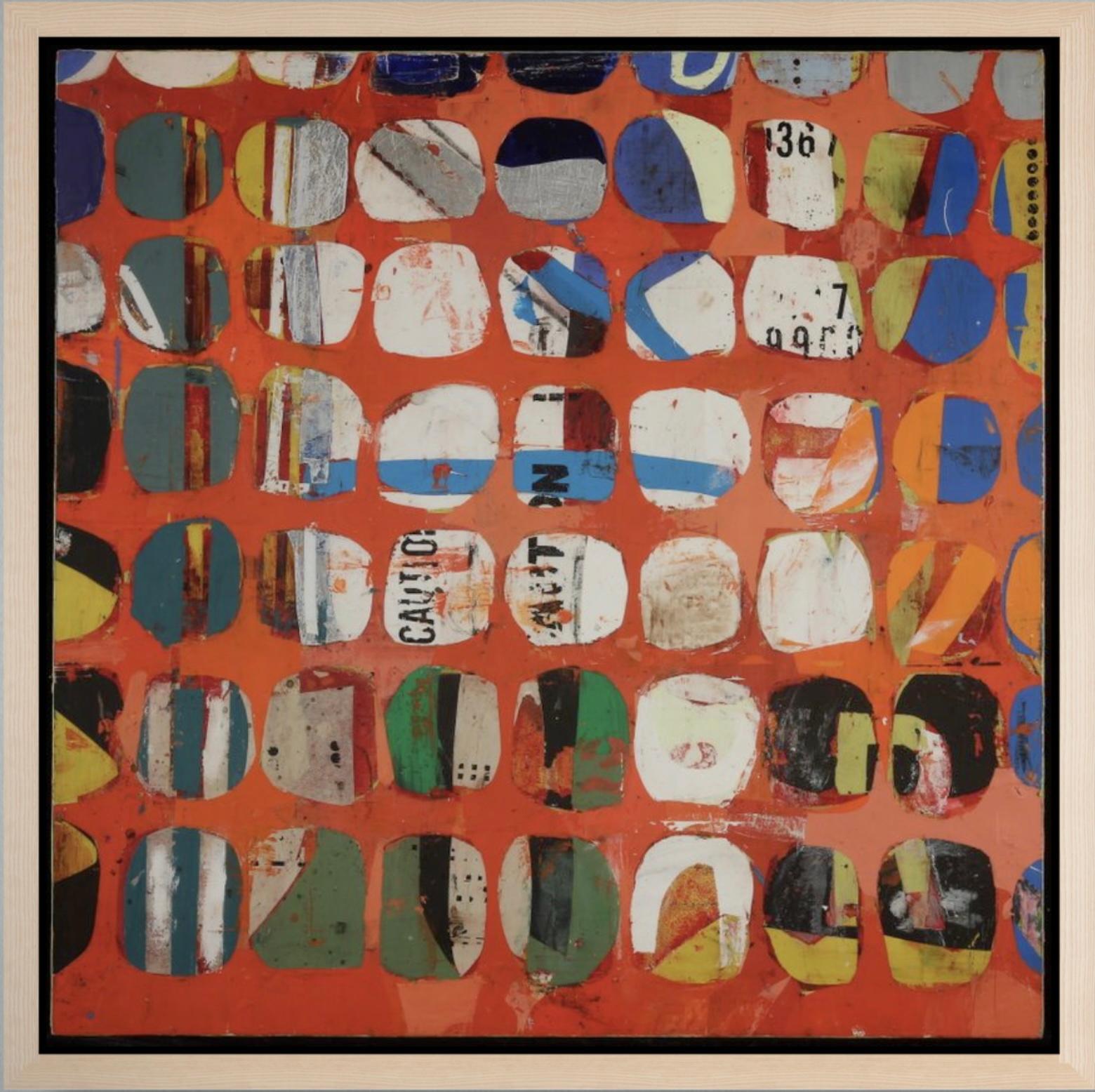 Mesh No. 1 / Cautionary Tales - Painting by Kim Frohsin