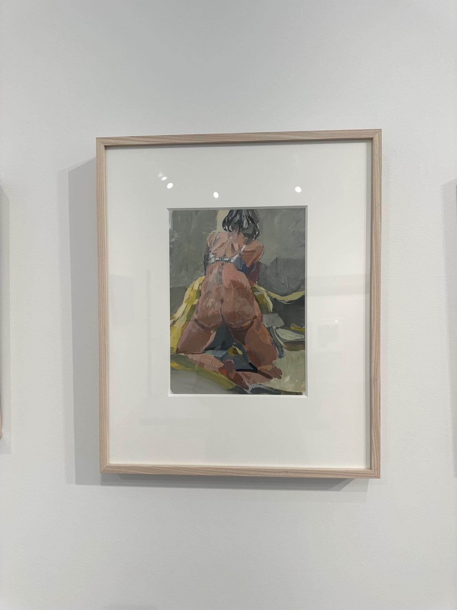 Emergenza ocra - Painting di Kim Frohsin