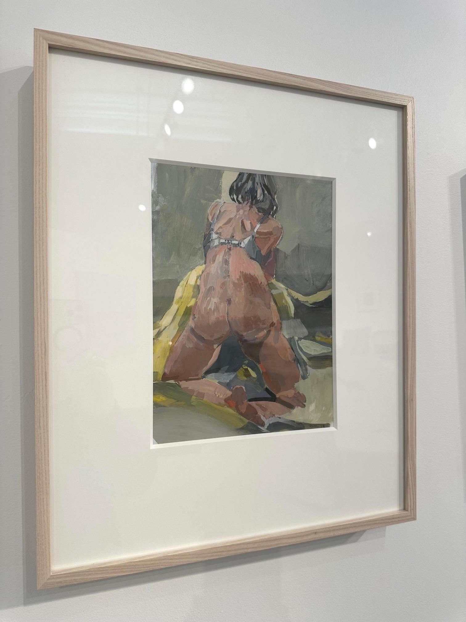 Emergenza ocra - Painting Contemporaneo di Kim Frohsin