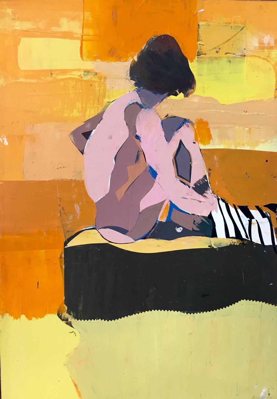 Figurative Painting de Kim Frohsin - Paleta Saint-Tropez