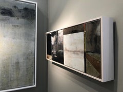 Tapping Along the Faultline / mixed media: acrylic, assemblage